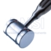 Crane Mallet, 8oz, Short Handle, 30mm Diameter, Overall Length 6-1/2" (165mm) - 1412-8131BX