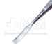 Crego Periosteal Elevator, Slight Curve, Blunt, Width 9/16" (15mm), Overall Length 7-1/2" (191mm) - D6245