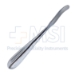 Crego Periosteal Elevator, Slight Curve, Blunt, Width 9/16" (15mm), Overall Length 7-1/2" (191mm) - D6245