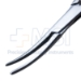 Crile Forceps, Curved, Serrated Jaws, Overall Length 6-1/4" (159mm) - 216252J
