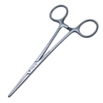 Crile Forceps, Straight, Serrated Jaws, Overall Length 6-1/4" (159mm) 