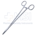 Crile-Wood (DeBakey) Needle Holder, Serrated Jaws, Overall Length 9" (230mm) - D1173