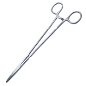 Crile-Wood (DeBakey) Needle Holder, Serrated Jaws, Overall Length 9" (230mm) 