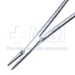Crile Wood (Debakey) Needle Holder, TC, Serrated Jaw, Overall Length 9" (228mm) - D1178