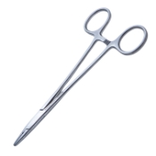 Crile Wood Needle Holder, Serrated Jaw, Center Groove, Overall Length 6" (152mm) 