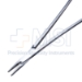 Crile Wood Needle Holder, TC, Serrated Jaw, Overall Length 6" (152mm) - D1174