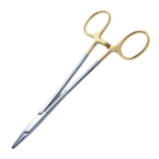 Crile Wood Needle Holder, TC, Smooth Jaw, Overall Length 6" (152mm) 