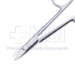 Crown Scissors, Straight, Sharp Tips, Upper Blade Serrated, Overall Length 4-3/4" (120mm) - 19-13707