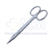 Crown Scissors, Straight, Sharp Tips, Upper Blade Serrated, Overall Length 4-3/4" (120mm) - 19-13707