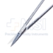 Crown Scissors, Straight, Delicate, Overall Length 4" (100mm) - 19-13710