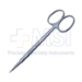 Crown Scissors, Straight, Delicate, Overall Length 4" (100mm) - 19-13710