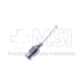 Croydon Irrigating Cannula, 25ga, Curved, Flattened Blunt Tip, 0.5mm Diameter, Polished Finish, 20mm Long Shaft - 29214M