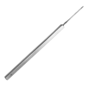 Culler Iris Spatula, Sterling Silver, Curved, 1mm Wide Blade, Overall Length 5-1/8" (130mm) 479142,11/4/3211,K3-2100,08-07115,E0704
