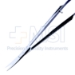 Iris Scissors, Curved, Sharp Tips, 21mm Mid-Screw To Tip, Flat Spring Handle, Overall Length 4-3/4" (120mm) - 5-4455