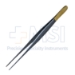 Cushing Delicate Forceps, Straight Tips, Overall Length 6-7/8" (175mm) - 38-9116-17BX