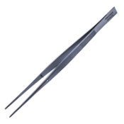 Cushing Dressing Forceps, Straight, Serrated, Overall Length 7" (178mm) 