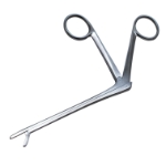 Cushing Intervertebral Discectomy Rongeurs, 1mm x 10mm Straight Jaw, Working Length 5" (127mm) 
