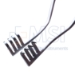D'Errico-Adson Cerebellum Retractor, Slightly Angled, 4 x 4 Prongs, Sharp, Heavier Than Standard Adson, Overall Length 7-3/8" (187mm) - 1412-063BX