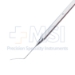 DALK Type Corneal Dissecting Spatula, Angled, 12mm Long, Blunt Beveled Tip, Overall Length 4-1/2" (114mm) - 11-4-2981