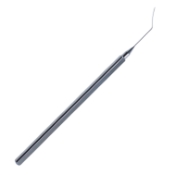 DALK Type Corneal Dissecting Spatula, Angled, 12mm Long, Blunt Beveled Tip, Overall Length 4-1/2" (114mm) 395137,11/4/2981,K3-1870