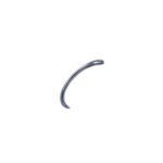 Davis Tonsil Needle, 1/2 Circle, Tapered Point 