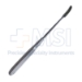 Rasp, Down Cut, Concave, Curved Backwards, 15-16" x 1/4" Head, Thin Handle, Overall Length 7-3/8" (188mm) - 4181-1136