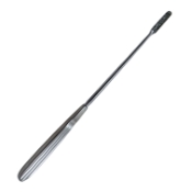 Rasp, Down Cut, Straight, Convex, 1" x 1/4" Head, Thin Handle, Overall Length 9" (230mm) 