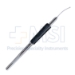 DSEK Endothelial Grasping Forceps, 23ga Curved Shaft, Delicate End Gripping Platforms Gently Grasp Edge of the Endothelial Tissue to Facilitate "Pull-Through" Technique, Jaws Offset 90 Degrees From Squeeze Handle - 11-6-8661