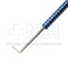 Titanium Dacamara (ELN) Style Recession Muscle Hook, Right, With Groove, Hook 1.4mm Wide x 11mm Long, Round Handle, Overall Length 4-3/4" (120mm) - TDK-7264R
