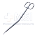 Dandy Trigeminal Scissors, Curved, Backward Angled Handles, Overall Length 6-3/4" (170mm) - 19-13297