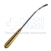 Daniel Forehead Dissector, Half Curved Shaft, 5mm x 6mm Rectangular Blade, Working Length 5-1/4" (132mm), Overall Length 9-1/4" (235mm) - 99-6164SP