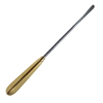 Daniel Style Forehead Elevator, Straight Shaft, 9mm x 50mm Teardrop Blade, Working Length 5-3/8" (135mm), Overall Length 9-1/4" (235mm) 