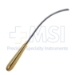 Daniel Style Forehead Elevator, Curved Shaft, 11mm x 45mm Teardrop Blade, Working Length 5-1/4" (133mm), Overall Length 9-3/4" (248mm) - 99-6160SP