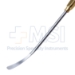 Daniel Style Forehead Elevator, Half Curved Shaft, 11mm x 42mm Teardrop Blade, Working Length 5-3/8" (135mm), Overall Length 9 1/8" (232mm) - 99-6162SP
