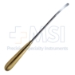Daniel Style Forehead Elevator, Quarter Curved Shaft, 9mm x 45mm Teardrop Blade, Working Length 5-1/4" (133mm), Overall Length 9-1/4" (235mm) - 99-6169SP