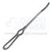 Darrach Elevator, Slight Curve, Extra Small, 1/3" (8.6mm) Wide x 1-3/4" (44mm), Cross Serrated Grip, Working Length 5.2" (132mm), Overall Length 10-1/4" (260mm) - D6901