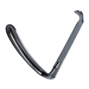 Davis Crowe Mouth Gag, Patients Left, Complete, Double Bite, Tooth Pad, 4 Tongue Blades 