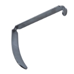 Davis Tongue Blade, Size 5, Without Ether Tube 