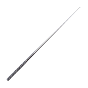 Day Ear Hook, Small, 1.5mm Blunt Tip, Angled At 90 Degrees, Small Round Knurled Handle, Overall Length 6-1/3" (159mm) 