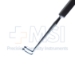 De Plessis Double Arm Muscle, 2 Bulbous Tips, Smooth Flat Handle, 11mm Tip To Bend, Overall Length 5" (127mm) - 11-4-7925