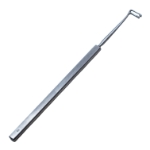 De Plessis Double Arm Muscle, 2 Bulbous Tips, Smooth Flat Handle, 11mm Tip To Bend, Overall Length 5" (127mm) 2200895,11/4/7925,K3-6814