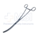 DeBakey Aortic Aneurysm Clamp Forceps, Slightly Curved Shanks, Curved Jaw, Jaw Length 4" (100mm), Overall Length 12" (305mm) - 38-8358BX