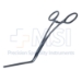 DeBakey Peripheral Vascular S Shaped Clamp Forceps, Angled Jaws, Jaw Length 2-3/8" (60mm), Overall Length 7" (178mm) - 38-8251BX