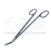 DeBakey-Potts Scissors, Angled 45 Degrees, Two Tone Finish, Ring Handle, Overall Length 6-1/2" (165mm) - 38-6778-002BX