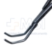 DeBakey Satinsky Vena Cava Clamp Forceps, 40mm Jaw Length, Overall Length 9-3/8" (240mm) - 226-522-24