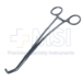 DeBakey Satinsky Vena Cava Clamp Forceps, 40mm Jaw Length, Overall Length 9-3/8" (240mm) - 226-522-24