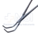 DeBakey Tangential Occlusion Clamp Forceps, Curved, 1-7/8" Jaw, Depth 5/8", Overall Length 10-1/4" (260mm) - 38-8303BX