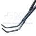 DeBakey Tangential Occlusion Clamp Forceps, Curved, 2-1/8" Jaw, Depth 5/8", Overall Length 10-1/2" (267m) - 38-8305BX