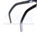 DeBakey Tangential Occlusion S Shaped Clamp Forceps, Curved, 1-3/8" (35mm) Jaw, Depth 7/16" (11mm), Overall Length 7-3/4" (197mm) - 38-8301BX