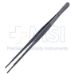 DeBakey Thoracic Tissue Forceps, 2.7mm Wide Tips, Overall Length 9-1/2" (241mm) - 431213J